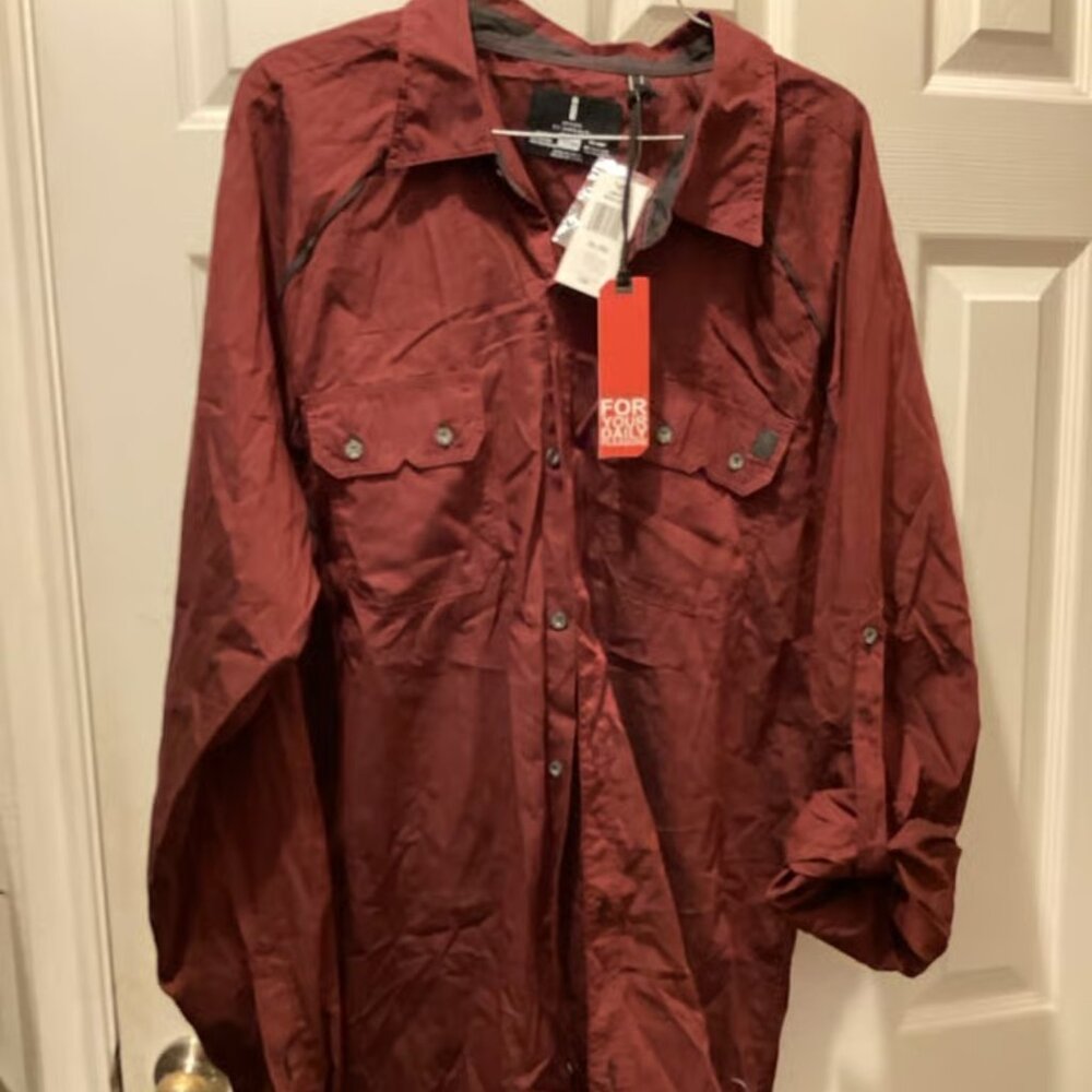 Buffalo jeans, brand shirt, XL